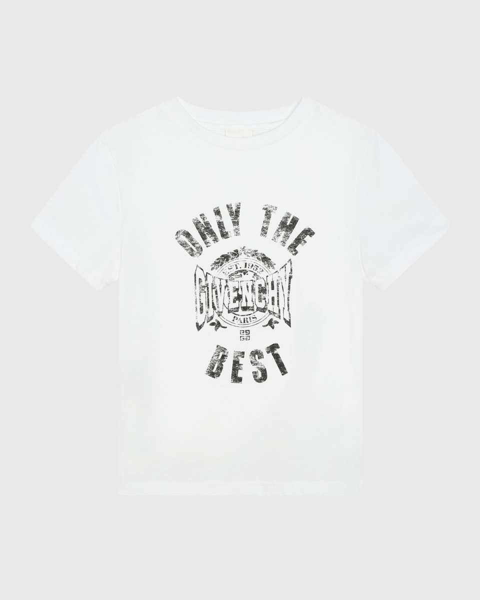 Boy's Fancy-Print Short-Sleeve Logo T-Shirt, Size 8-14